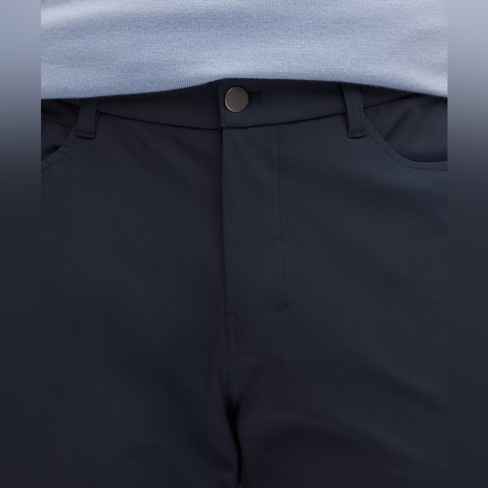 Lululemon ABC Classic Fit 5 Pocket Pant Warpstreme True Navy Men’s 32” Inseam - Picture 6 of 10
